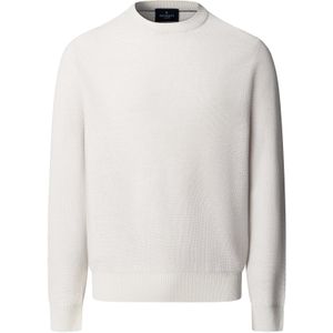 Hackett London Trui 'Honeycomb'  offwhite