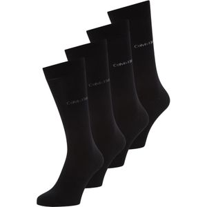 Calvin Klein - Klassieke Sokken - 4 Paren - Gekamd Katoen - Heren