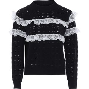 NAEMI Trui  zwart / wit