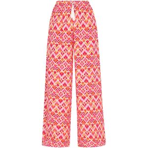 IZIA Broek 'Spring Summer'  geel / oranje / pink / rood