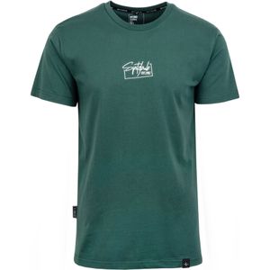 SPITZBUB Shirt 'Thomas'  groen / jade groen / wit