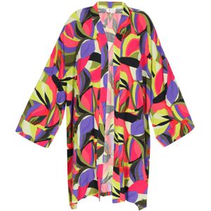 IZIA Kimono  appel / lichtgroen / lila / pastelrood / zwart