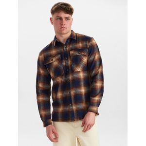 Dxnmxrk Shirt 'DXEdlef'  donkerbruin