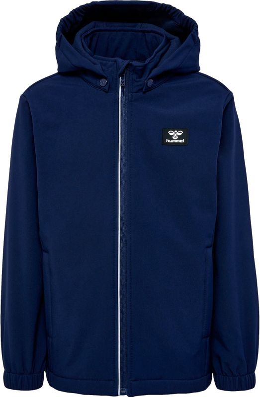 Hummel - Hmlmars Softshell Jacket - Zwart - Kinder Softshell Jack