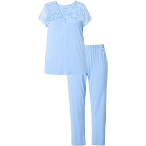 Ulla Popken Pyjama  hemelsblauw