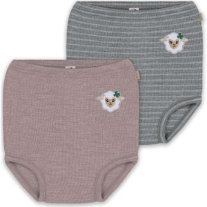 normani Onderbroek 'Tokoroa'  grijs / pink / wit