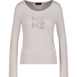 monari Shirt  greige / zilver