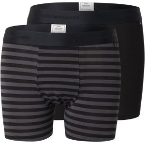MADS NORGAARD COPENHAGEN Boxershorts 'Mads Nørgaard x JBS of Denmark'  donkergrijs / zwart