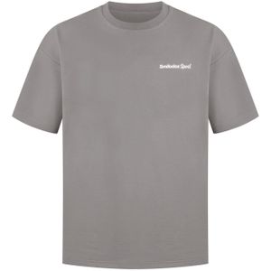 Smilodox Shirt 'Tamio'  grijs / wit