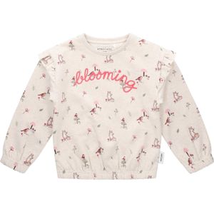 STACCATO Sweatshirt  lichtbeige / groen / framboos / oudroze