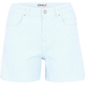 Only Petite Broek 'ONLVOX'  mintgroen / wit