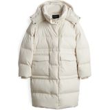 OPUS - Hallusi - Gewatteerde Jas - Crème - Waterafstotend