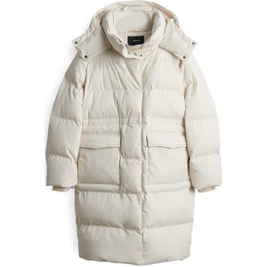 OPUS - Hallusi - Gewatteerde Jas - Crème - Waterafstotend