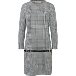 Ana Alcazar Jurk 'Shawa'  zwart / wit