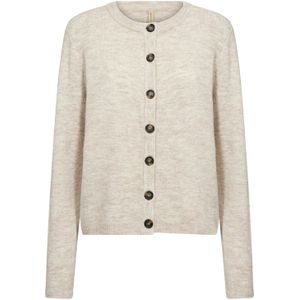 Soyaconcept Gebreid vest 'ORLEAN 2'  beige