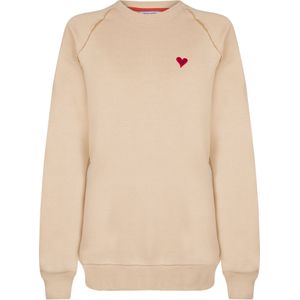 Felix Hardy Sweatshirt  beige / rood