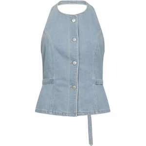 Ivy Copenhagen Top 'Alba'  blauw denim