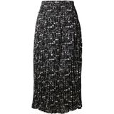 SCOTCH & SODA - A-lijnrok - Crème / Nachtblauw / Donkoranje / Rosa