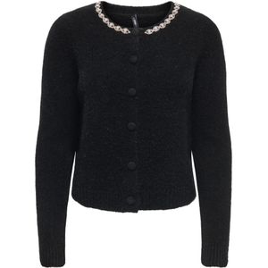 ONLY - ONLViva - Gebreid Vest - Zwart