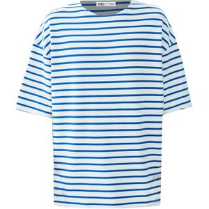 VAMOS CLO Shirt  blauw / wit