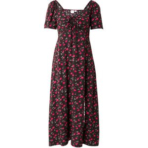 GAP Jurk  bruin / groen / rosa / donkerrood