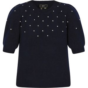 faina Trui  nachtblauw