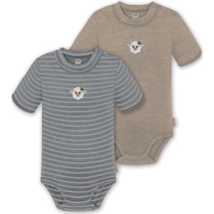 normani Rompertje/body 'Tihoi'  beige / grijs