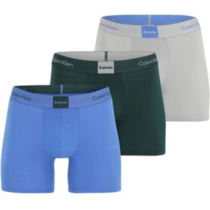 Calvin Klein Boxershorts  azuur / grijs / smaragd