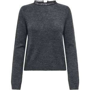 Onltammy - Gebreide Pullover - O-hals - Lange Mouwen - Regular Fit