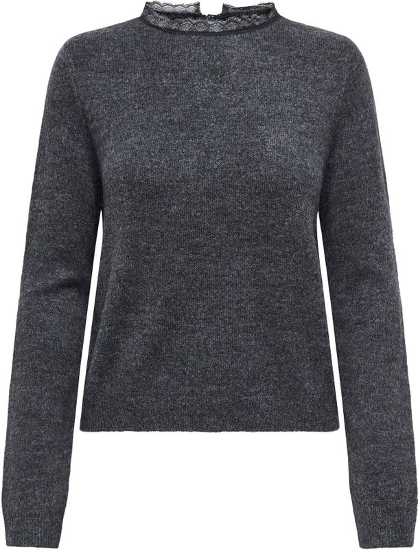 Onltammy - Gebreide Pullover - O-hals - Lange Mouwen - Regular Fit