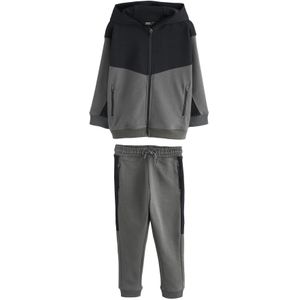 Next Joggingpak  grijs / zwart