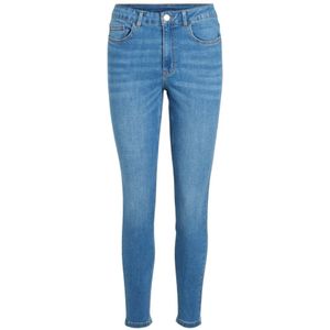 VILA Skinny Jeans VISARAH Blauw