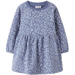 Jurk - Print - Regular Fit - Lange Mouwen - Ronde Hals