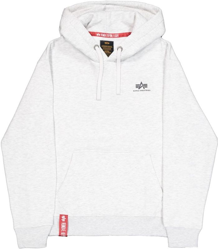 Alpha Industries - Basic Hoodie Small Logo - Regular Fit - Katoen en Polyester
