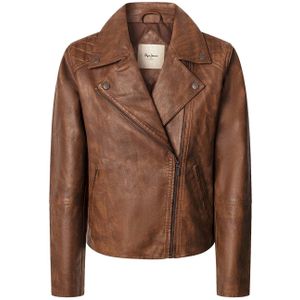 Pepe Jeans - Tussenjas - Cognac - Bikerjack