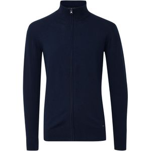 Indicode - Badi - Gebreide Cardigan - Marineblauw