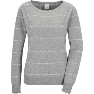 MADELEINE Trui  zilvergrijs / offwhite