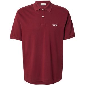 GANT Shirt  rood / wit