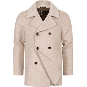 INDICODE JEANS Winterjas 'INParade'  beige gemêleerd