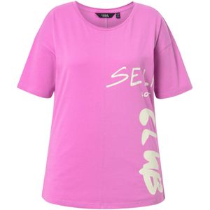 Ulla Popken Shirt  beige / pink