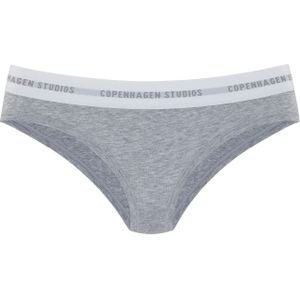 Copenhagen Studios - Bikinibroekje - Grijs mêlee - Met Elastische Logoband