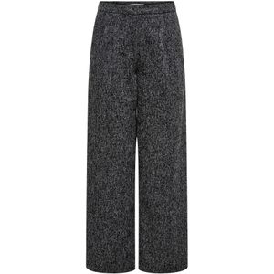 JDY Petite Broek 'Franceska'  zwart / wit