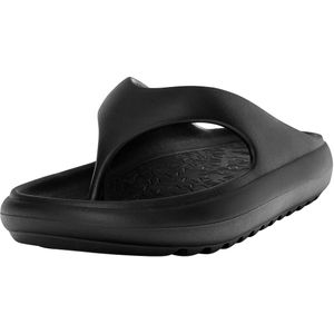 Pull&Bear Teenslippers  zwart