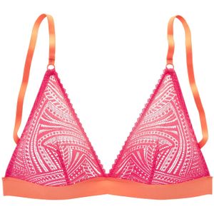 Koraal - Bralette - Kant - Niet Gewateerd - Zonder Beugels