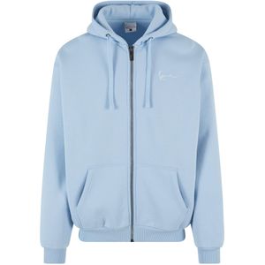 Karl Kani Sweatvest  lichtblauw / wit