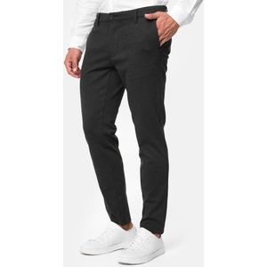 JEFF Chino 'Ezra'  donkergrijs