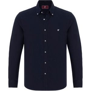 Williot Overhemd  nachtblauw / wit