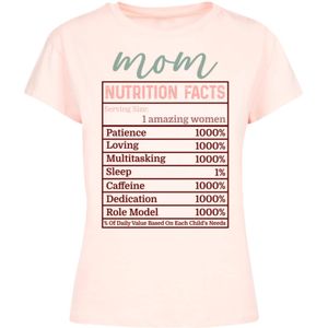 F4NT4STIC Shirt  groen / rosa / karmijnrood