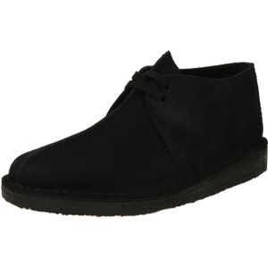 Clarks - Desert Trek - Veterboots - Zwart - Leer