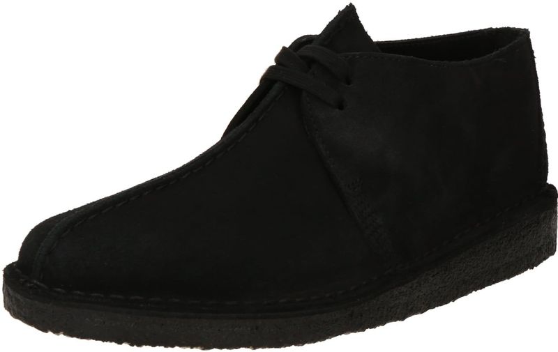 Clarks - Desert Trek - Veterboots - Zwart - Leer
